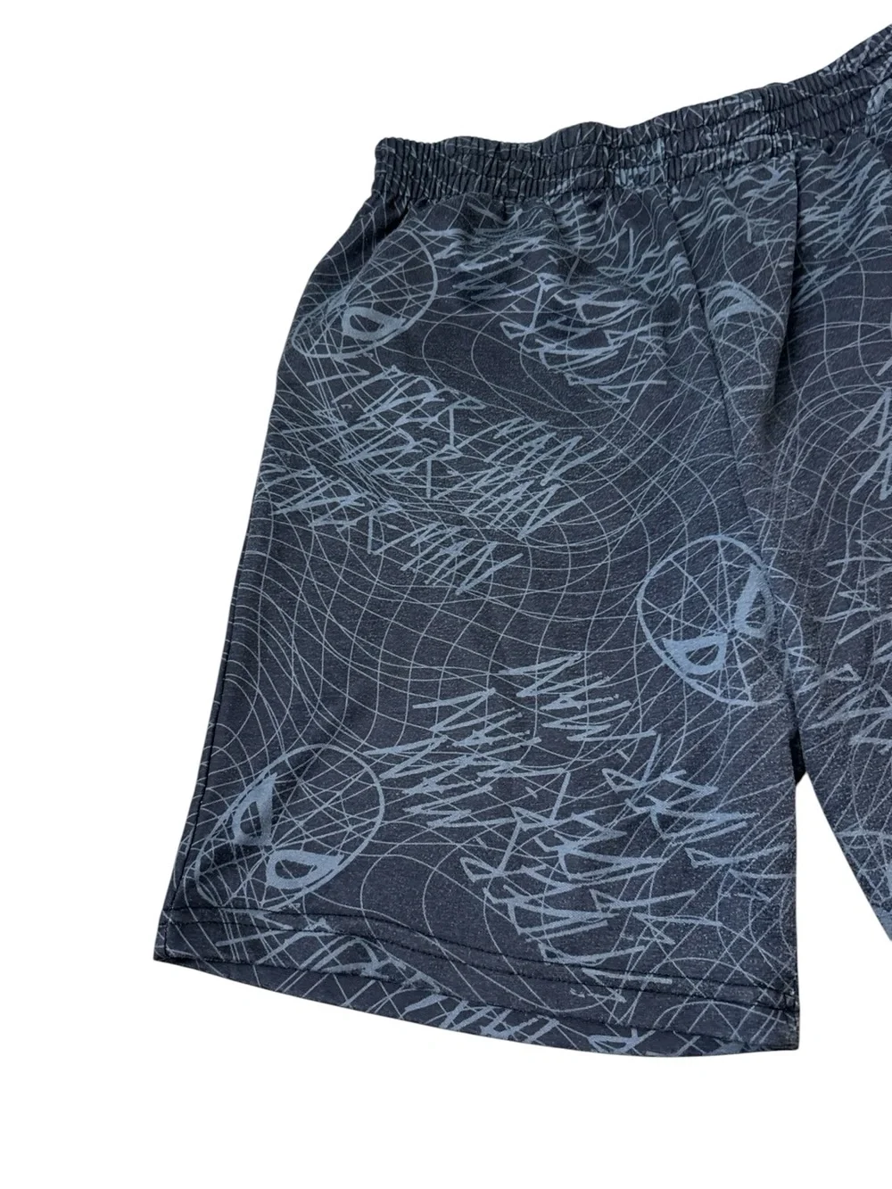 Marvel Red Spider-Man Graphic Tee & Black Web-Print Shorts Set Big Boy Size 14